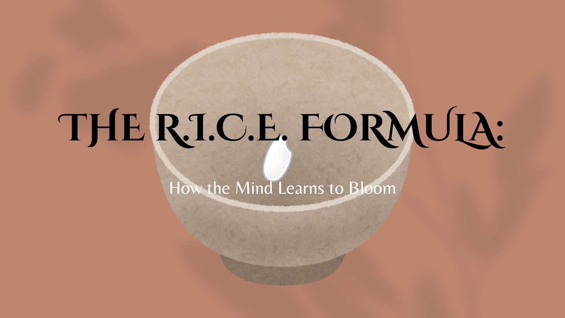 The R.I.C.E formula